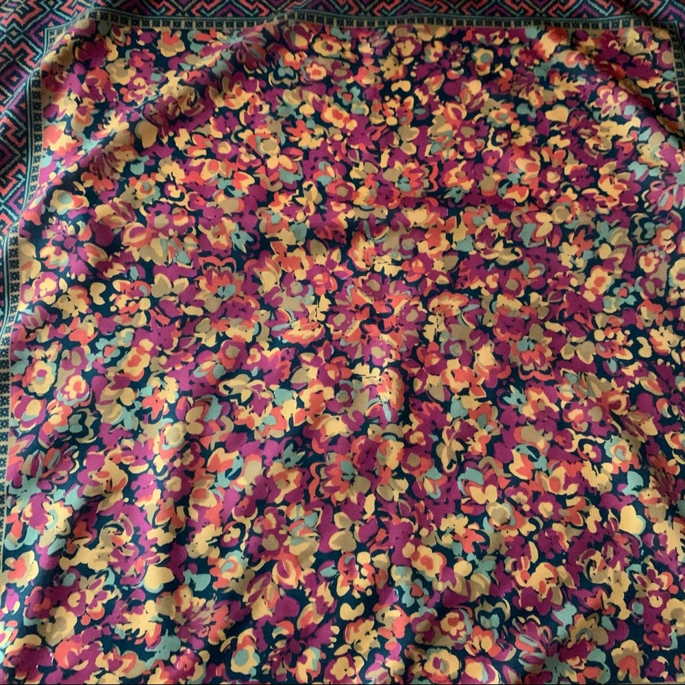 Vintage Scarf Bundle Retro Italian Riviera Prints Colorful 70s Collection - Picture 12 of 16